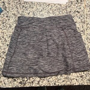Gray Athletic Skort